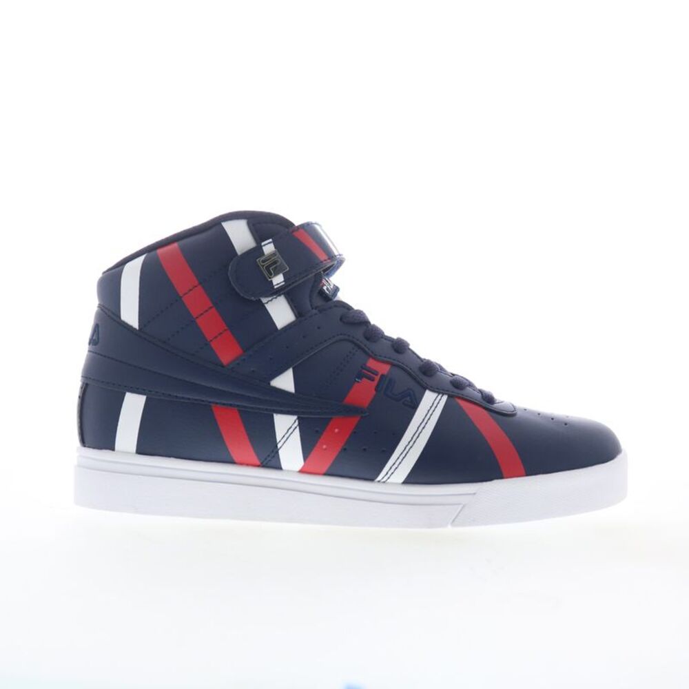 Fila Mens Vulc 13 Stripe T Blue Shoes (NWT)